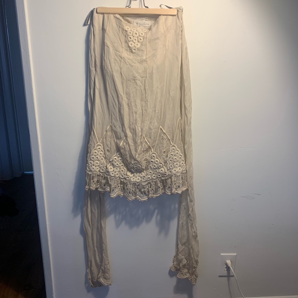 Strapless dress